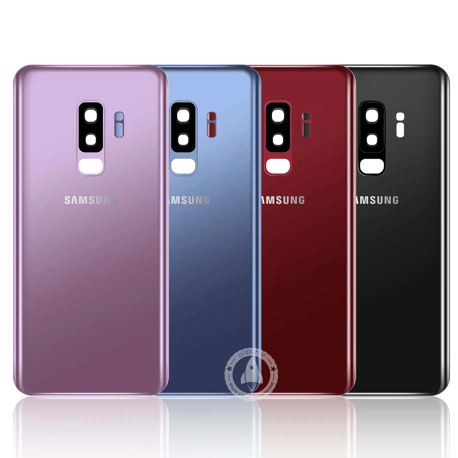 samsung Galaxy S9 Plus S9+ задняя крышка задняя дверь корпус крышка стекло задняя крышка батареи Замена для samsung S9Plus