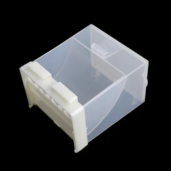 

Bird Poultry Feeder Automatic Acrylic Food Container Parrot Pigeon Splash Proof