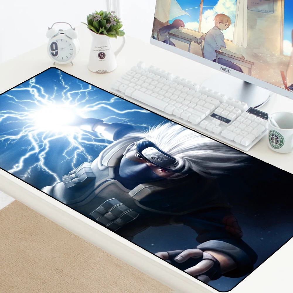 

Naruto Mouse Pad Anime 70x30cm Pad to Mouse Laptop Computer Mousepad Rubber Lockedge PC Gaming Mousepad to Keyboard Mouse Mats