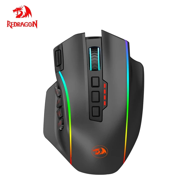 Redragon M913 Impact Elite Wireless Gaming Mouse, 16000 DPI Wired