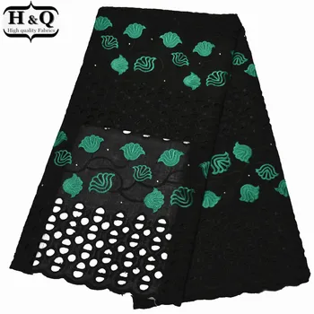 

Double Color Lace African Dry Lace 100% Cotton Swiss Voile Lace Nigerian Embroidered Lace Hollow Out Lace Punched Lace Fabric