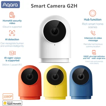 

2020 New Aqara G2H Camera 1080P HD Night Vision Mobile For Apple HomeKit APP Monitoring G2 H Zigbee Smart Home Security Camera