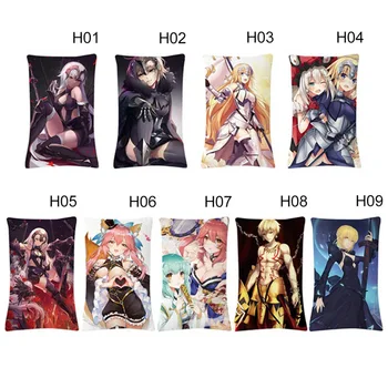 

Japanese Anime Fate Zero Pillow Cases Square Pillowcase Christmas Zippered Pillow Cover 40*60cm