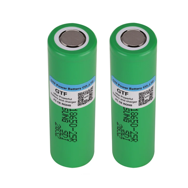 18650 25R аккумулятор для samsung 3,7 V 2500mah 18650 25R INR1865025R 20A разрядный литий батареи для электронной сигареты аккумулятор питания