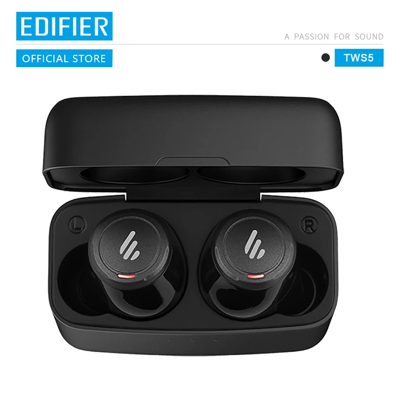 TWS наушники EDIFIER TWS5 с поддержкой Bluetooth 5 0 и сенсорным управлением|Наушники