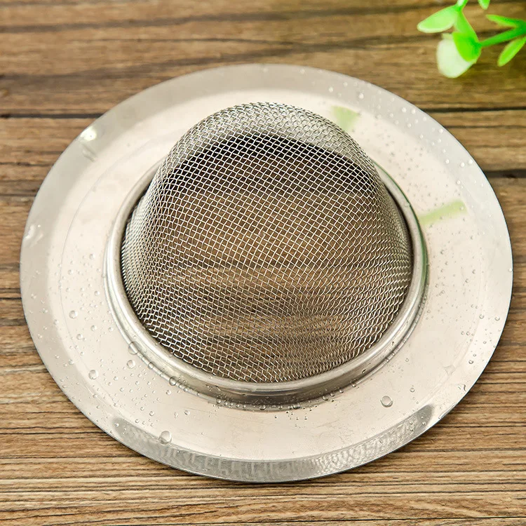 cm/9cm/11cm Stainless Steel Sink Strainer Shower Sewer Outfall Anti-blocking Floor Drain Hair Stopper Catcher Kitchen Accessorie