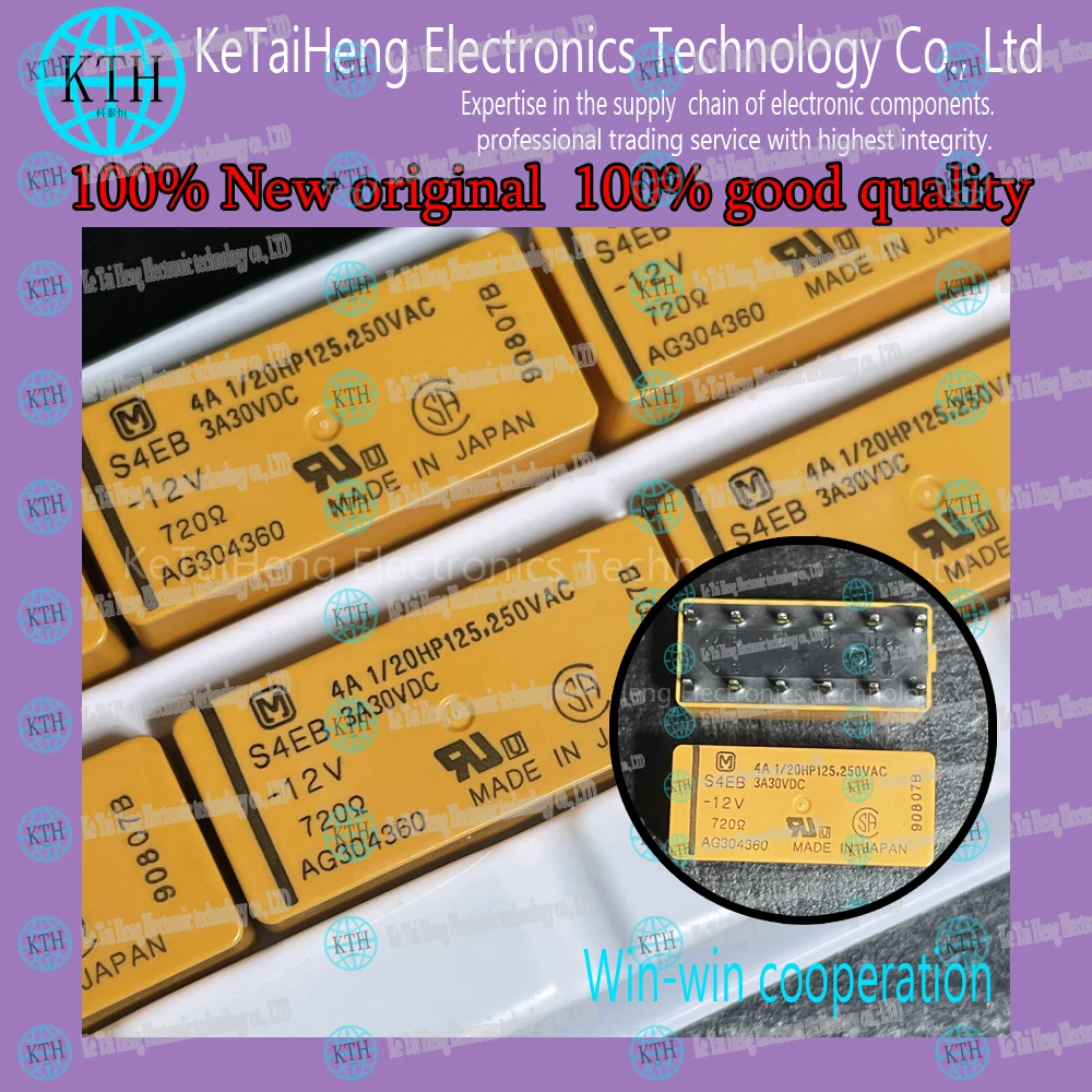 1 шт./лот S4EB-12V реле 100% Новый оригинальный | Электроника