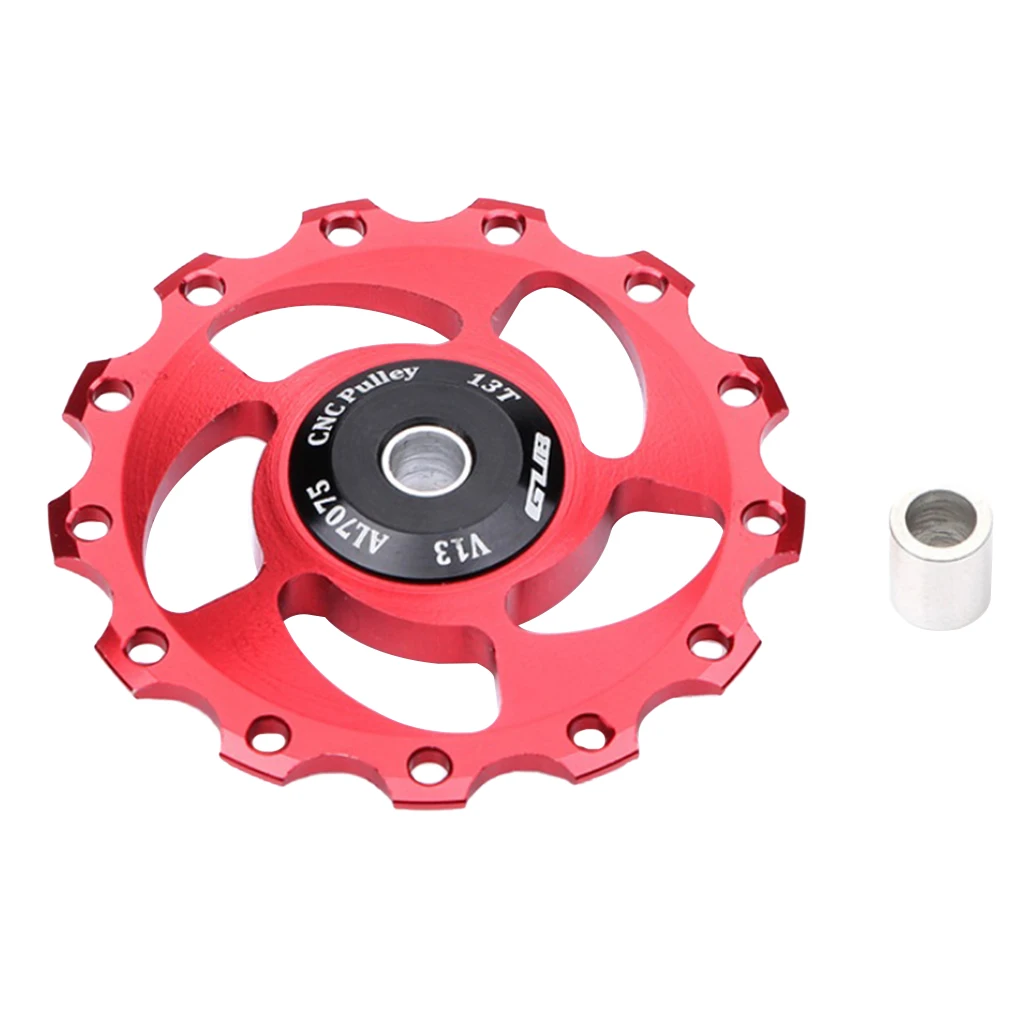 Top MTB Mountain Road Bike Rear Dial Bearing Flywheel Hole Guide Wheel & Fixed Ring Bicycle Wheel Parts 2