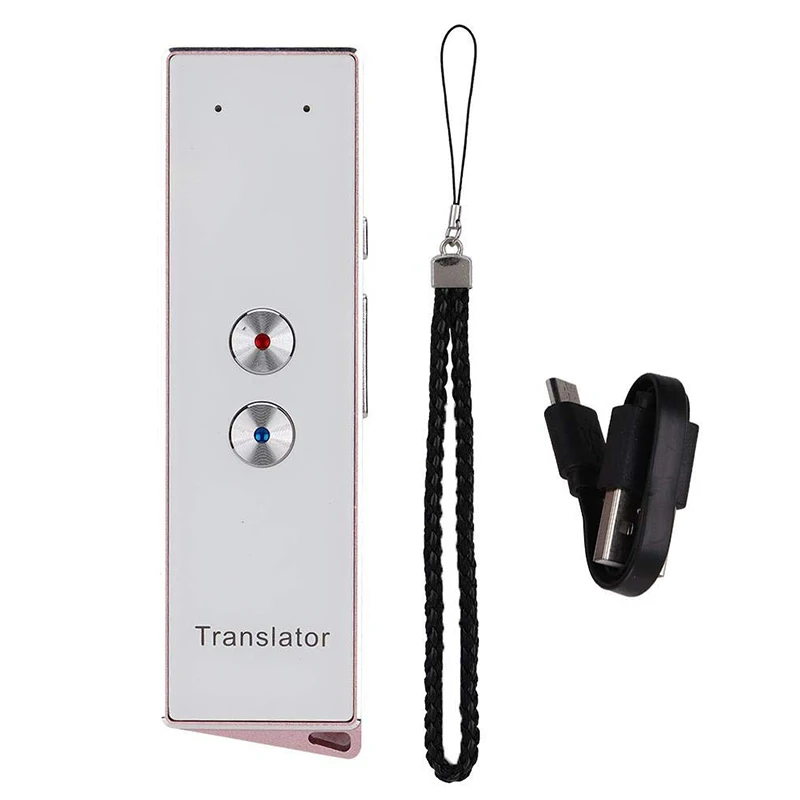 Высокое Qua умное языковое устройство для перевода ручной голосовой перевод машина Поддержка нескольких языков s для путешествий бизнес