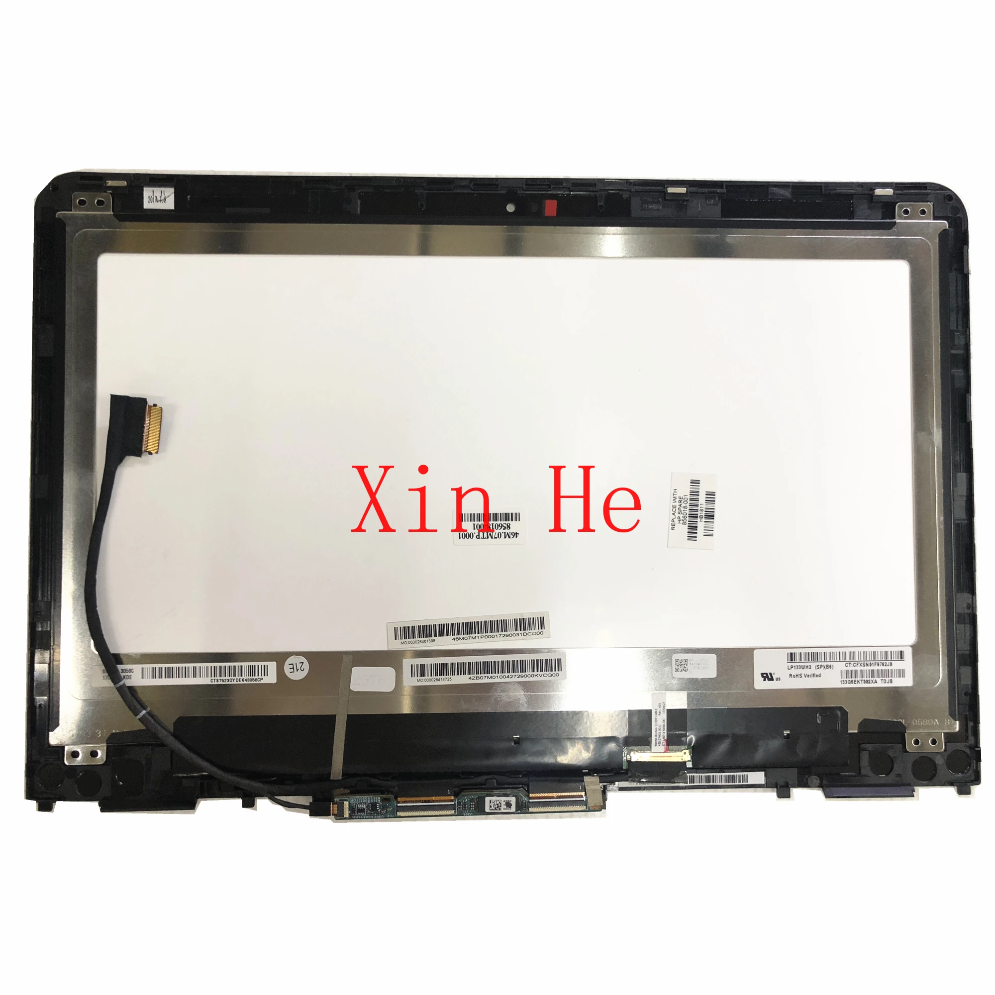 Сенсорный ЖК-экран для ноутбука HP Pavilion X360 13U 13-U 13-U119TU 13 3*1366 768-001 | Компьютеры и офис