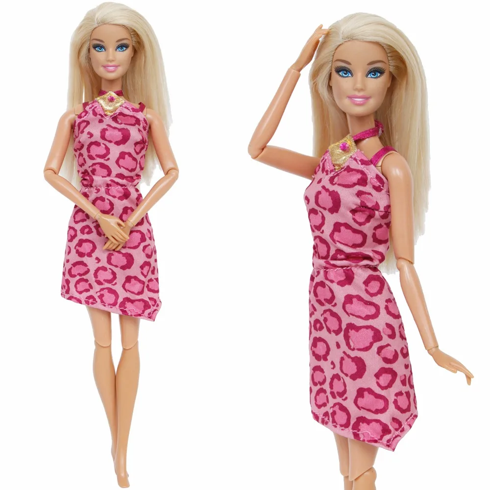 1x Модные аксессуары для кукол мини-платье юбка Повседневная одежда Вечерние платья наряды Одежда для куклы Барби Детские игрушки