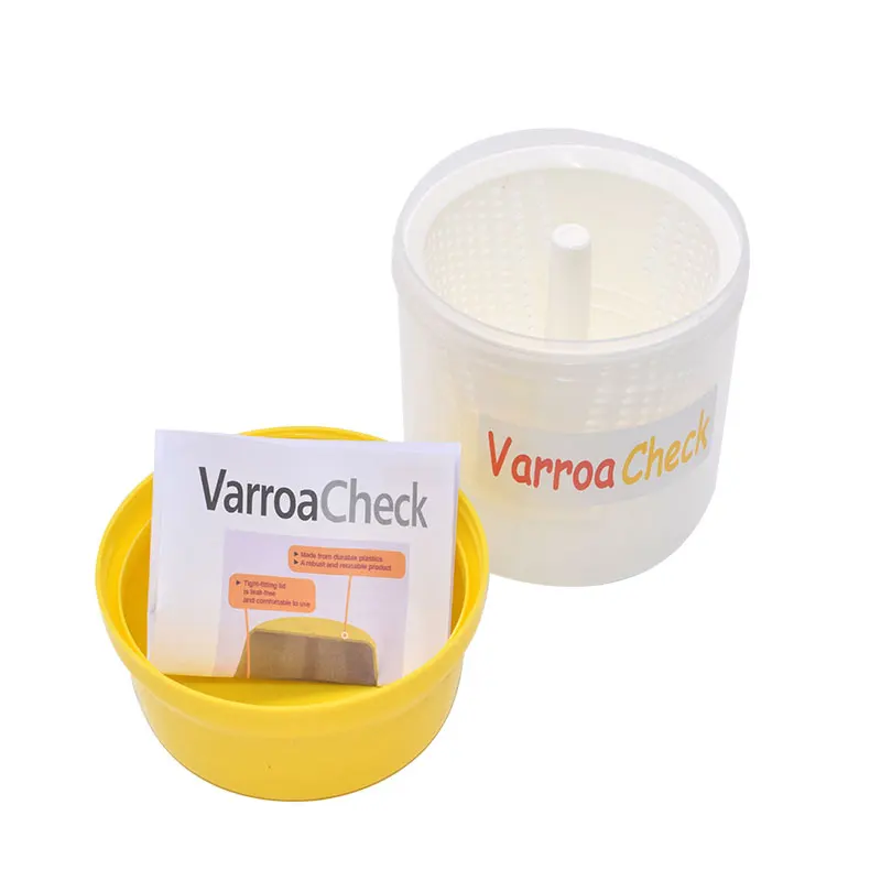 Varroa Easy Check VarroaMite Test Bottle for Beekeeper Beehive Bees Beekeeping 