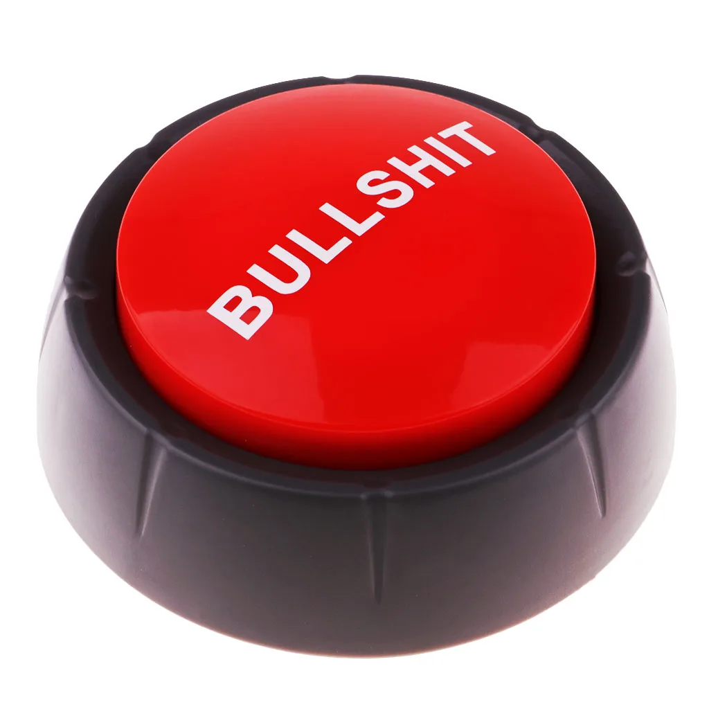 Bullshit Dome Sound Buzzer Press Answer Button For Quiz Party Game Show
