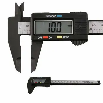 

Equipment Electronic Digital Caliper Carbon Fiber Micrometer Ruler 150mm