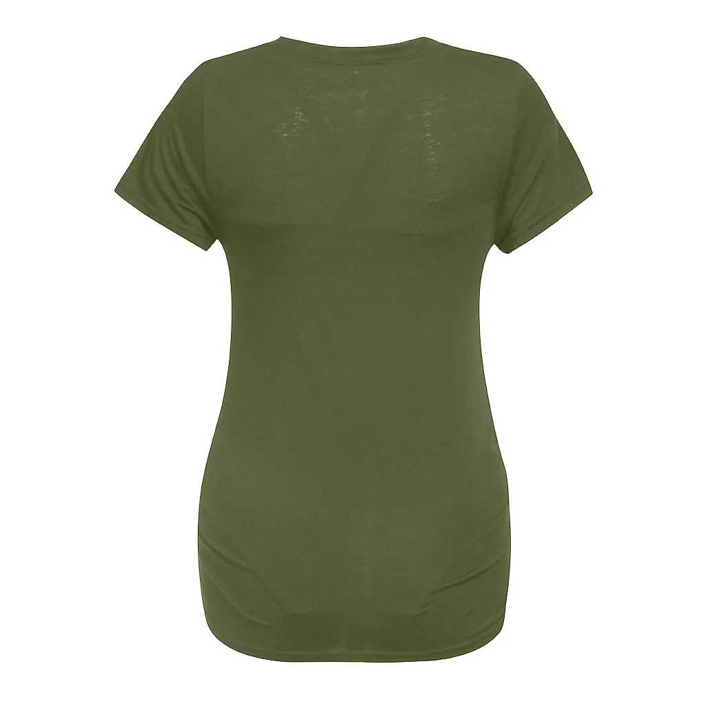 Women Short Sleeve Pregnant Maternity Nursing Letter Print pregnancy clothes plus size Blouse Tops schwanger kleidung#Y2