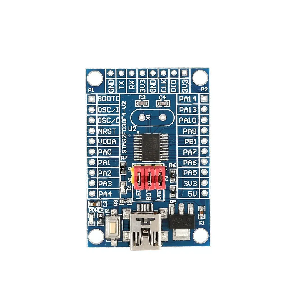 Cortex-m0 пластина магнитной системы 48 МГц 32-разрядный Процессор системы stm32f030f4p6 мини пластина ключевых компонентов для электроники