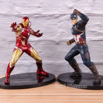 

Captain America / Iron Man Infinity War PVC Collectible Action Figure Marvel Model Toy BP Avengers Ironman