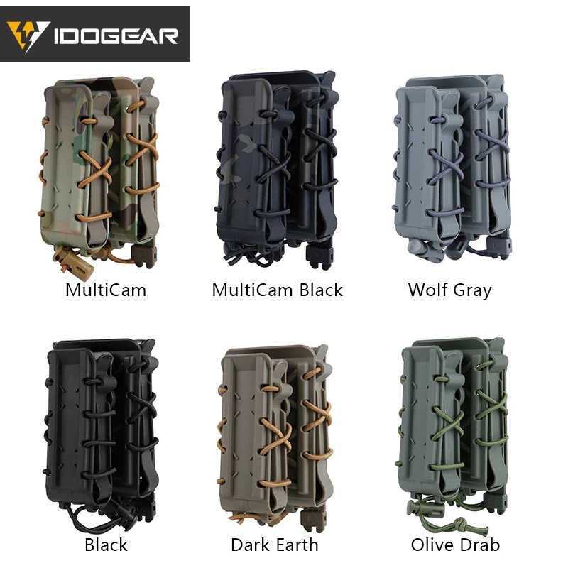 IDOGEAR тактические чехол для журналов чехол для кружек подсумок для оружия чехол 5,56 7,62 9 мм армейский тактический пояс тактический Магнитный чехол