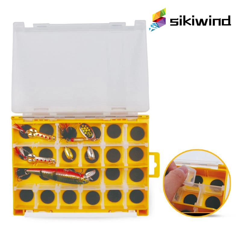 

Fishing Lures Storage Box Portable Flying Bait Hook Case Organizer Lure Fishing Tackle Accessories Equipment Tool