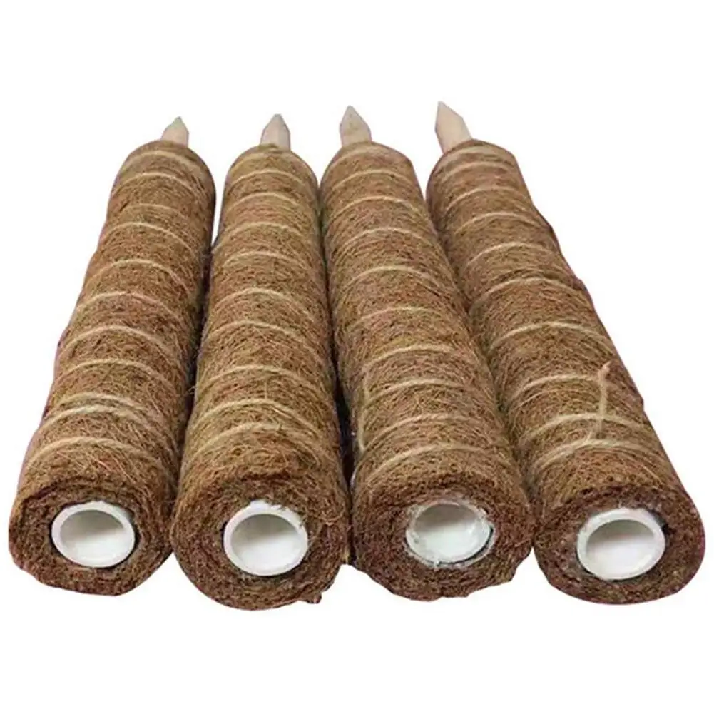45 см Coir Totem Pole Выдвижная Coir Moss Stick Coir Totem Pole для поддержки растений расширение для альпинизма комнатные растения криперы