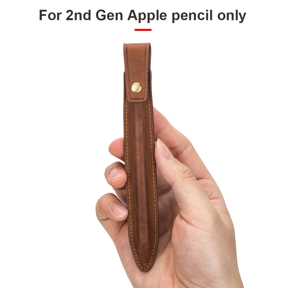 Apple Pencil Leather Case with Zipper -Hardiston