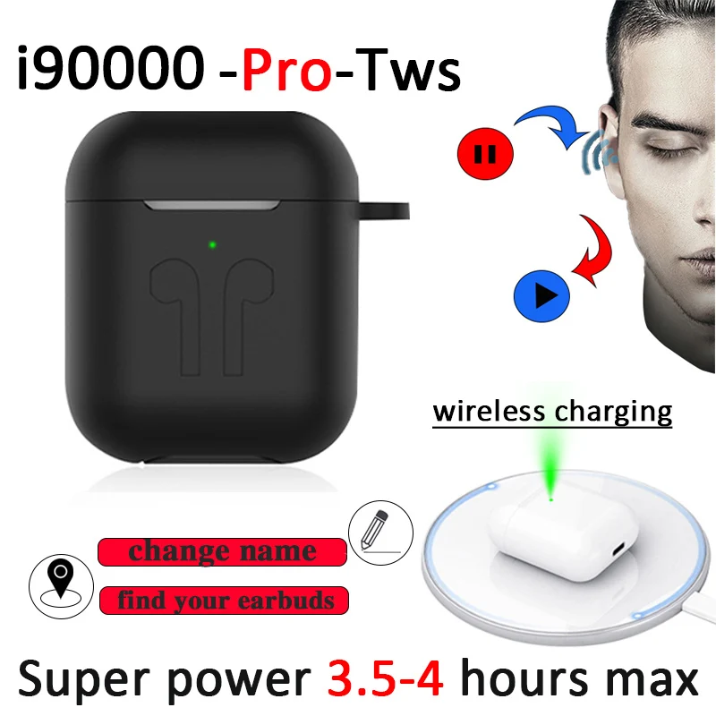 

New i90000 Pro tws 1:1 in-ear detection 1536u Smart Sensor Pop Up Bluetooth Earphones pk i80 i200 i500 i1000 Aire 2 3 i10000 tws