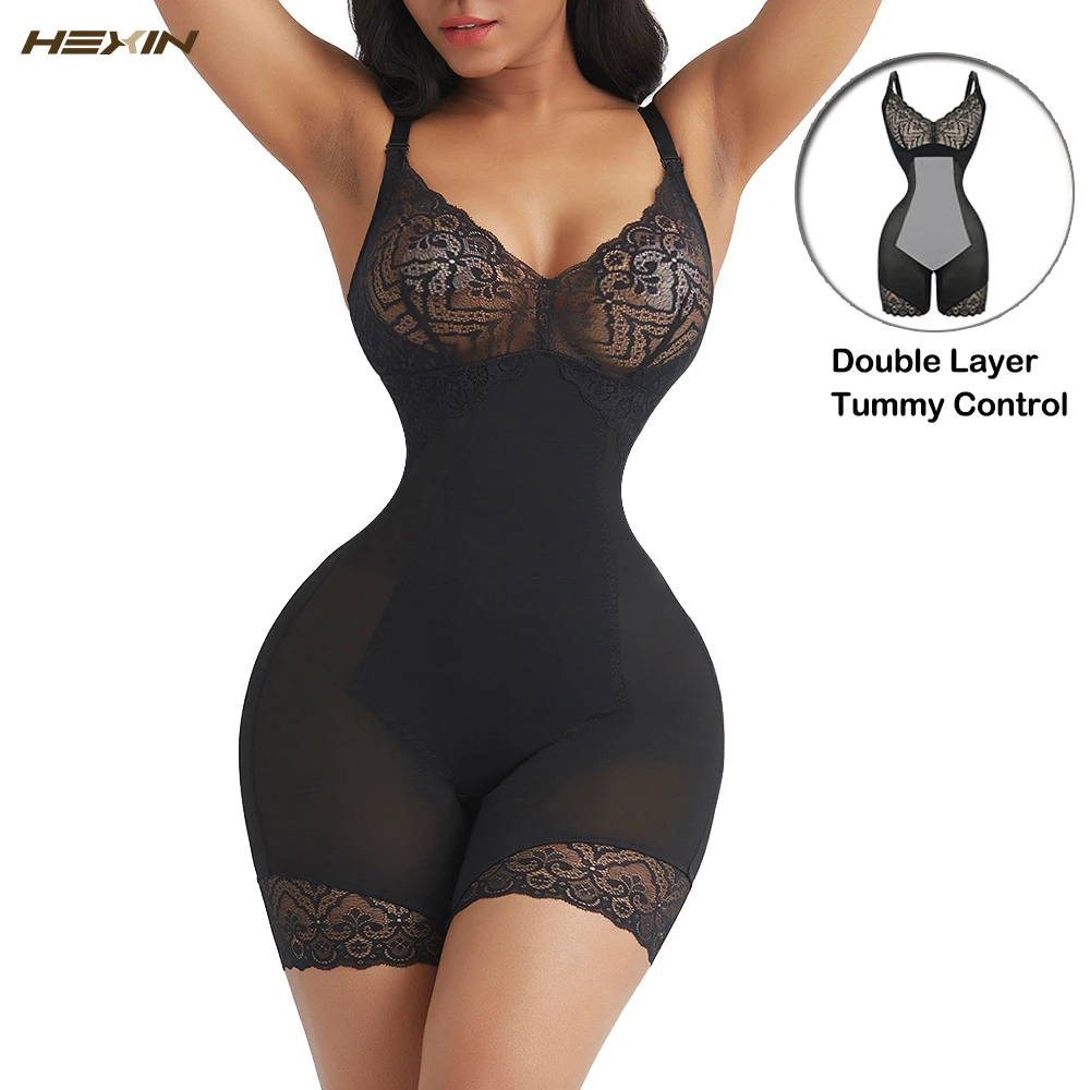Hexin Body Shaper Deep V Neck Sexy Bodysuit Shapewear Waist Trainer Pulling Corset Slimming Belly Butt Lifter Underwear Fajas Bodysuits Aliexpress