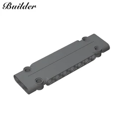 Little Builder DIY Building Blocks Set - 1x3x11 Panel (4 - Pack) - Creative Construction Toy Gift (Dark Gray)