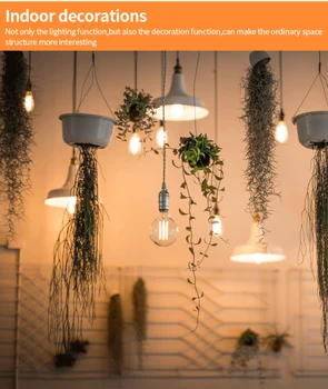 

JOSHNESE WiFi Smart Filament Bulb eWeLink APP Remote Control 2700-6500K Dual-color Bulb E27 Dimmable Bulb 220V