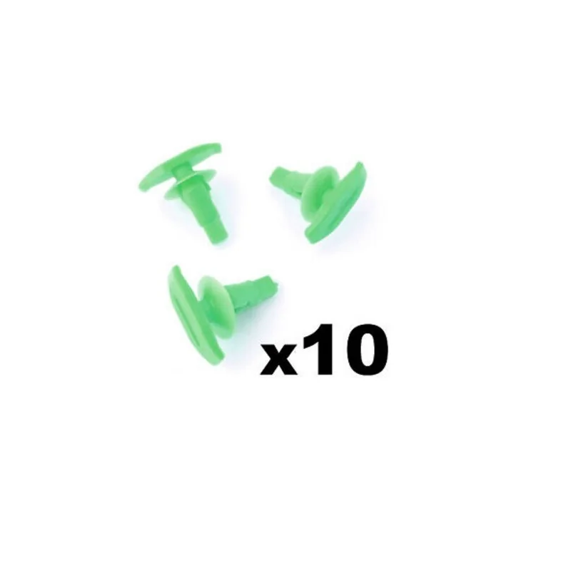 10x For Toyota Plastic Weatherstrip & Rubber Door Seal Clips, Door