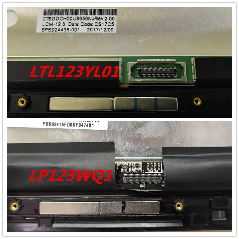 Оригинальный 12 3 &quotдля HP Elite x2 1012 G2 ЖК дисплей с цифровым преобразователем