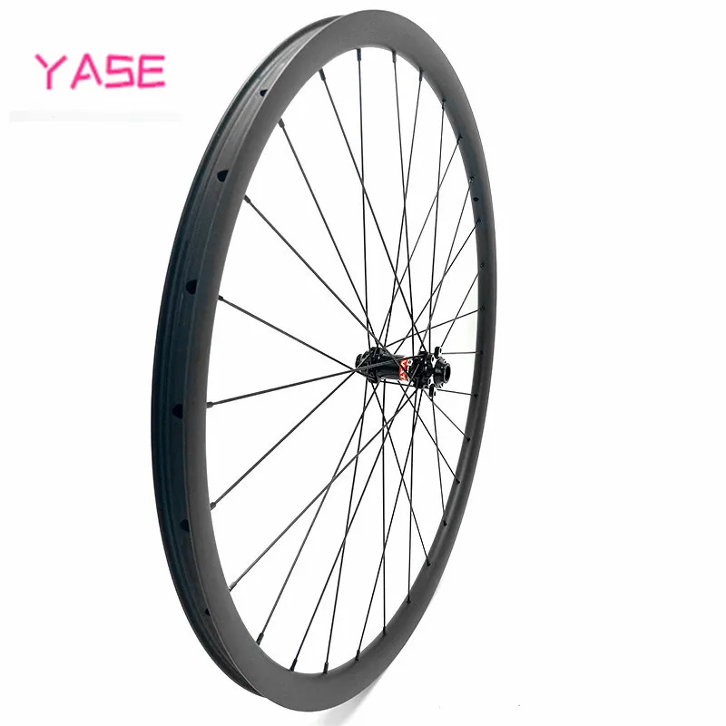 YASE 29er Углеродные Диски для горных велосипедов колеса rodas mtb 29 30x25 мм Асимметричная бескамерная NOVATEC D411SB-D412SB 100x15 142x12 углеродная колесная установка