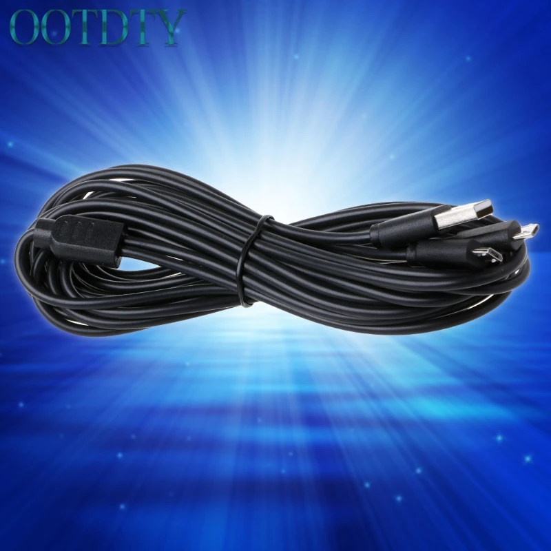 1 шт. 2 в 1 кабель зарядного устройства микро-usb кабель для зарядки для sony PS4 Xbox один контроллер