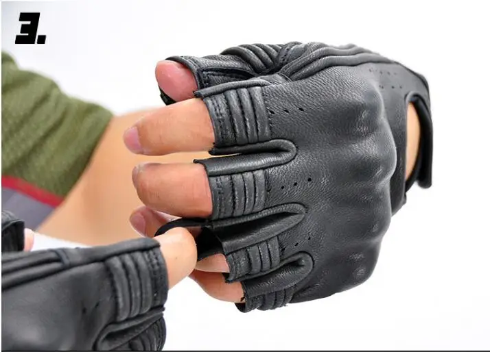 moto rcycle перчатки XXL черная натуральная кожа Защита для мотокросса Guantes moto GP внедорожные перчатки для мотоцикла