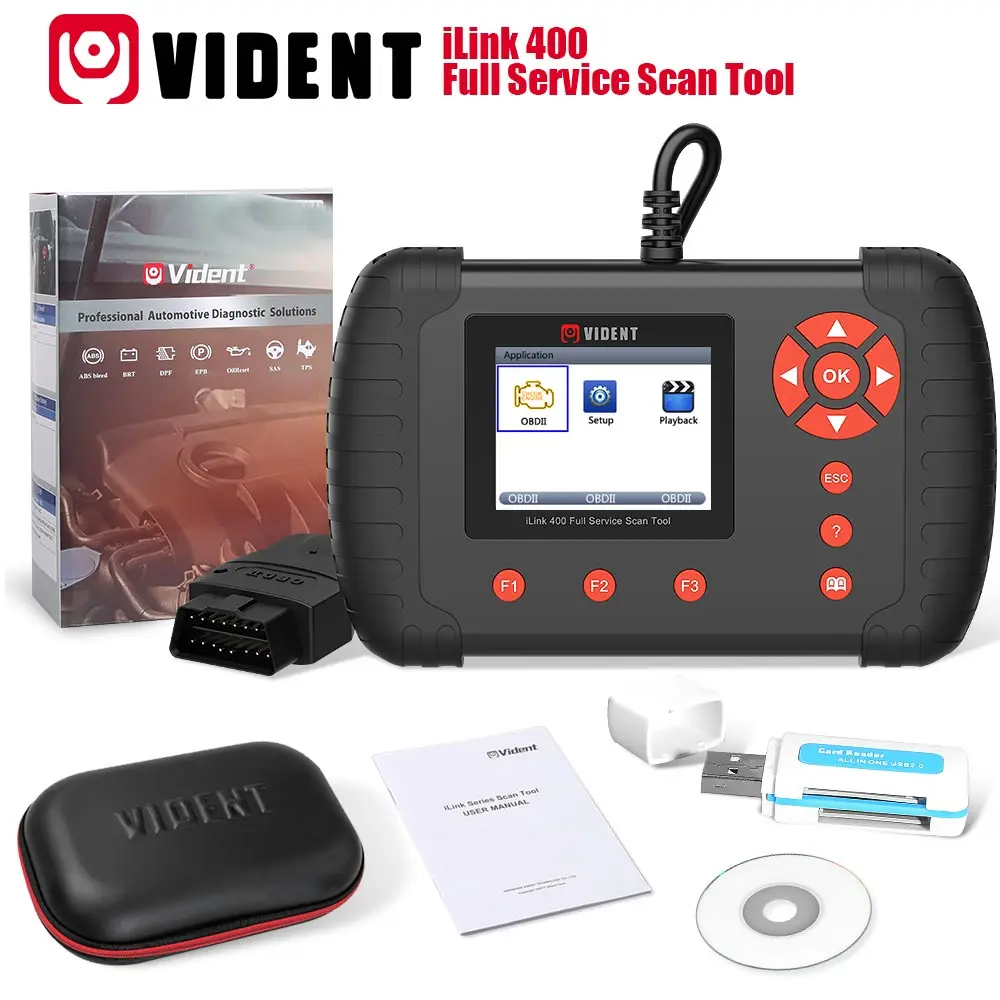 Система автоматического сканирования VIDENT iLink400 Full System ABS/SRS/EPB // DPF