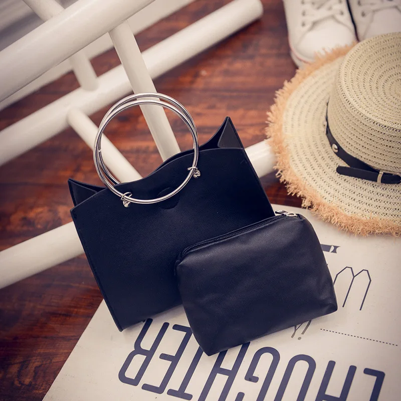 

2018 Autumn New Style WOMEN'S Bag Korean-style Versitile Fashion WOMEN'S Bag Hand Single-shoulder Bag for Women Different Size B