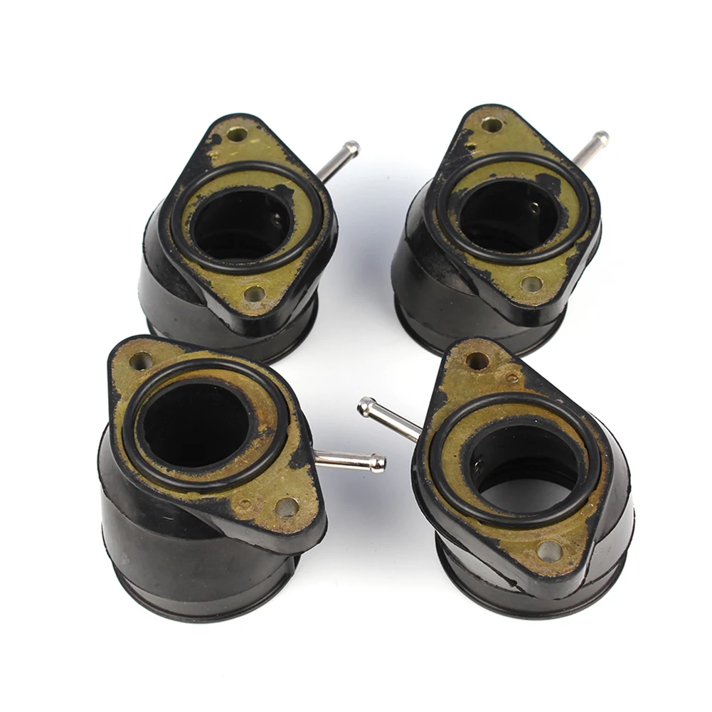 XJR1200 Motorcycle Intake Manifold Carburetor Joint Boots For Yamaha XJR 1200 1995 1996 1997 1998& XJR1300 1999 2000 2001