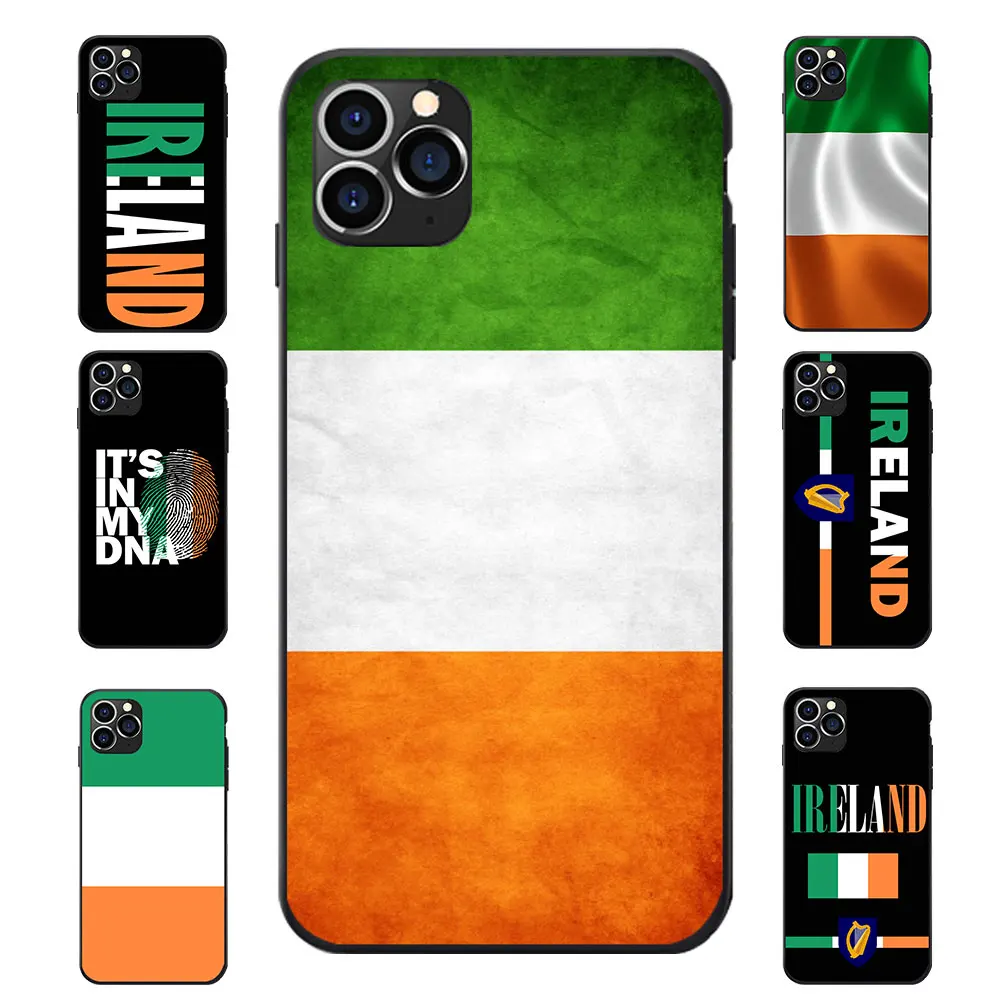 For Huawei Maimang Nova 2 3 4 5 6 8 I S Pro Plus Ireland National Flag Coat Of Arms Theme Soft TPU Phone Cases Cover | Мобильные
