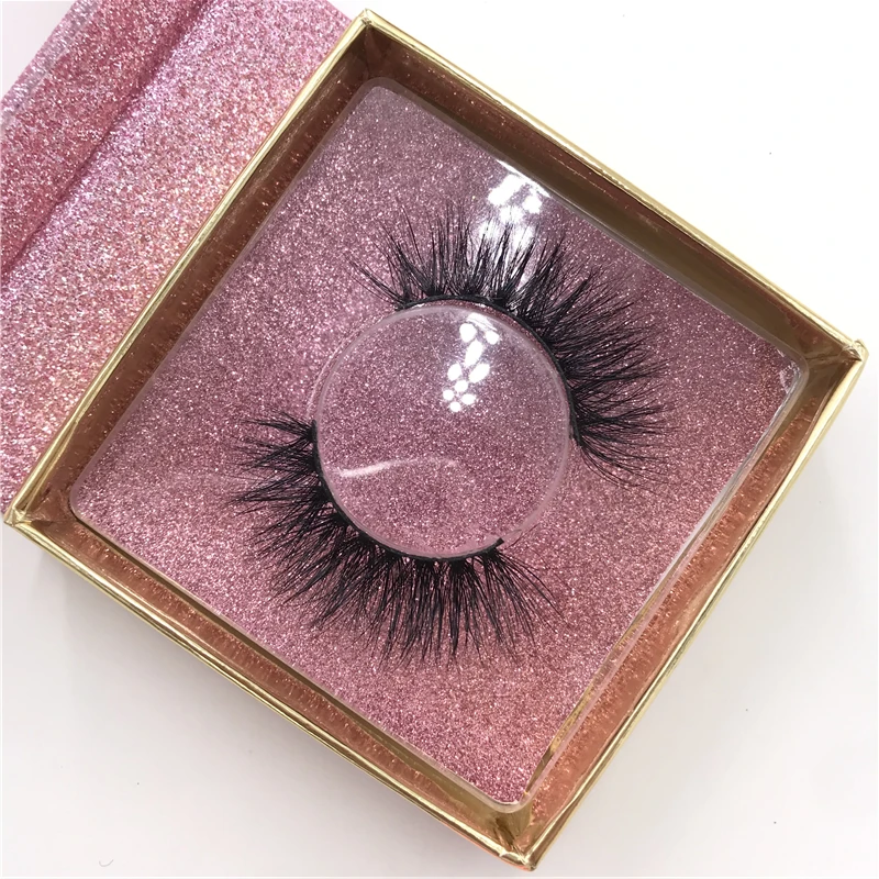 Private label 5d mink lashes hot sale natural long eyelash packaging box custom logo eyelashes