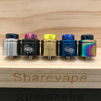 

Sharevape Profile RDA 24mm Vape Adjustable pin BF Tank Vaporizer Single mesh coil Atomizer vs Apocalypse GEN 2 RDA