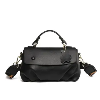 

2020 new women's small bag fold cloud style easy matching handbag messenger shoulder bag soft leather dumpling bag