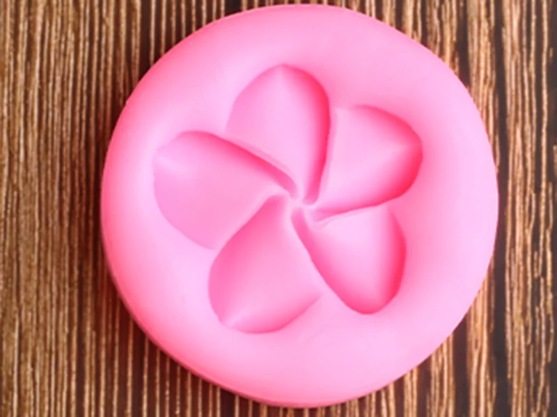 Плюмерия силиконовые формы в виде цветка мастика в форме роз формы DIY вечерние украшения торта инструменты Fimo глины конфеты шоколадные формы