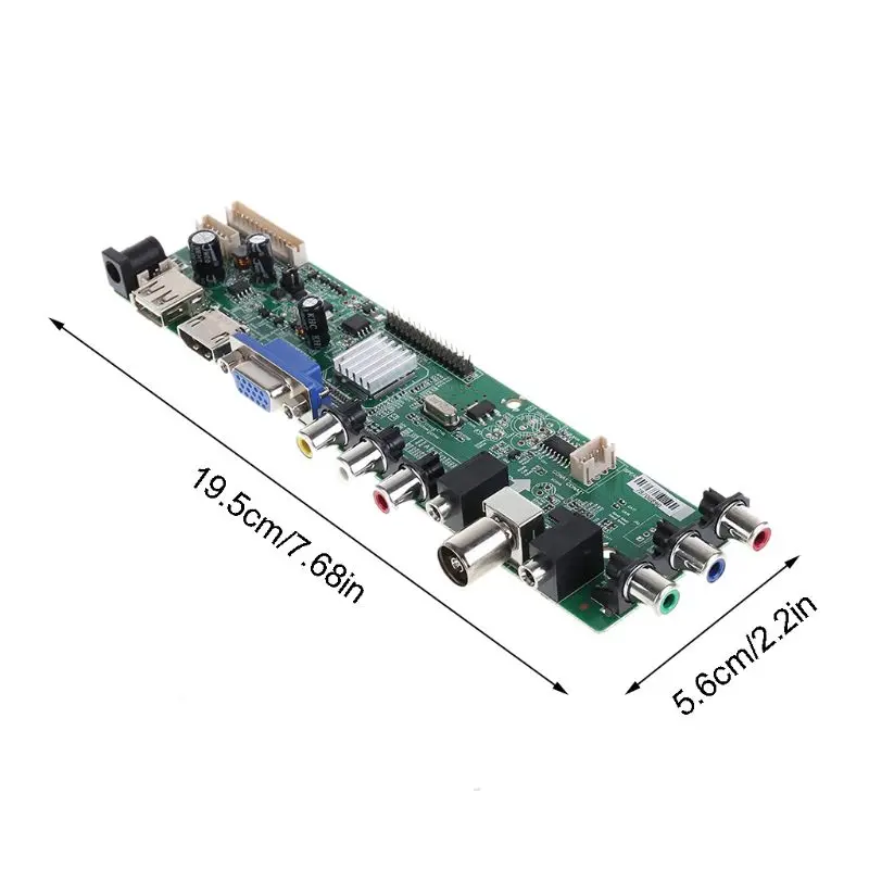 1 комплект DS. D3663LUA. A81 DVB-T2/T/C Цифровое ТВ 15-3" ЖК ТВ контроллер драйвер платы