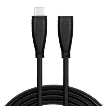 

Universal Type C USB 3.1 Male to USB-C Female Extension Data Cable Extender Cord 100cm for Mobile Phone Tablet Laptop