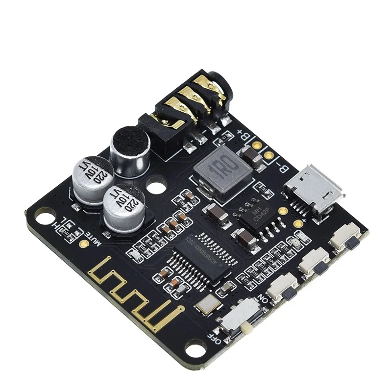 1/3 stücke TZT Bluetooth-5,0 Decoder Audio Board BT 5,0 PRO MP3 Verlustfreie Player Stereo Musik Verstärker Modul Mit fall – Detail 17