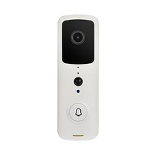 Sonnette vidéo V30 1080P HD, caméra de porte sans fil WiFi, sonnette de porte intelligente pour maison, Mini interphone vidéo extérieur, Audio bidirectionnel