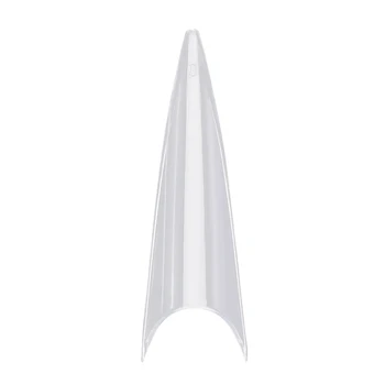 

500pcs False Nail Tips Clear Long Full Cover Acrylic Nail Tips for Nail Art Decor Artificial Fake Nailstips Accessories