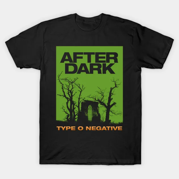 Men t-shirt Type O negative After Dark Redux tshirt Women t shirt | Мужская одежда