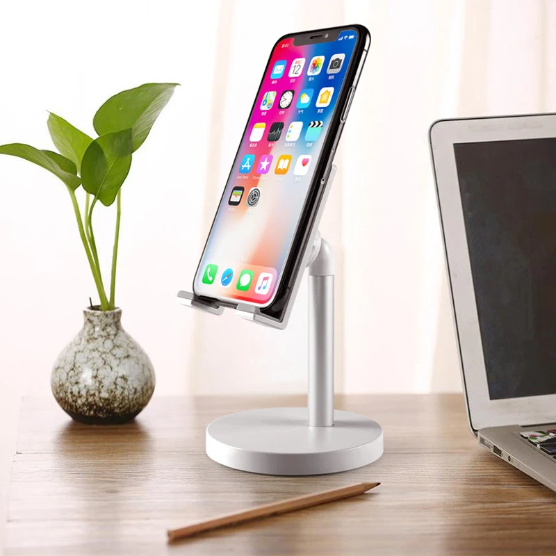 Tablet Holder Bed Desktop Diy Bracket For Ipad Desk Metal Tablet Stands Support 3.6 Inch To 10.6 In