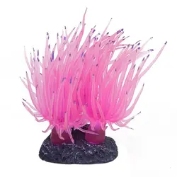 Топ-искусственный Коралл для аквариума (розовый)
